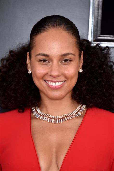 Alicia Keyss No Makeup At The Grammys 2019 Alicia Keys No Makeup