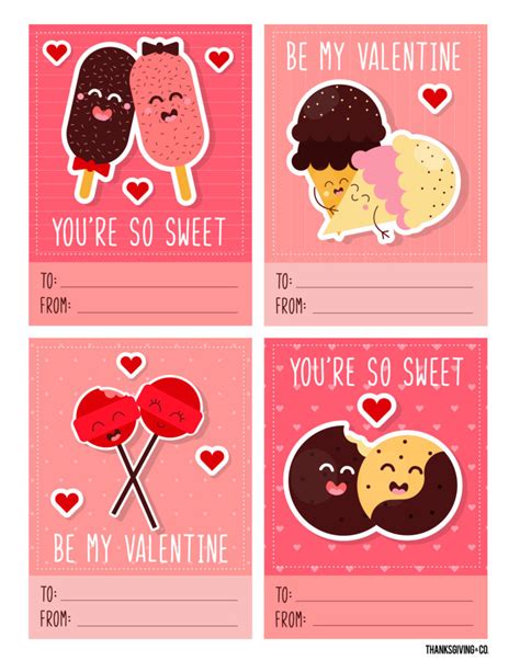 Kids Valentines Cards Printable Free