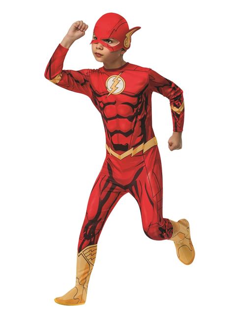 Kids Dc Comics Flash Boys Costume 3199 The Costume Land