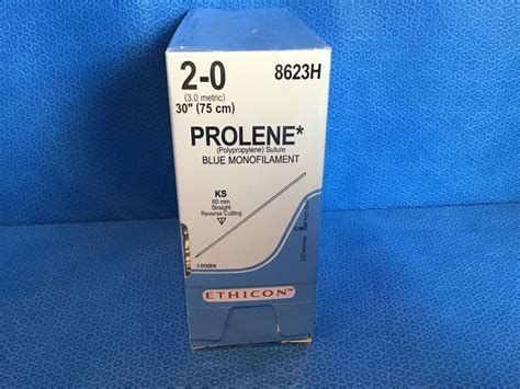 New Ethicon Prolene 8623h 2 0 Box Of 36 Sutures For Sale Dotmed