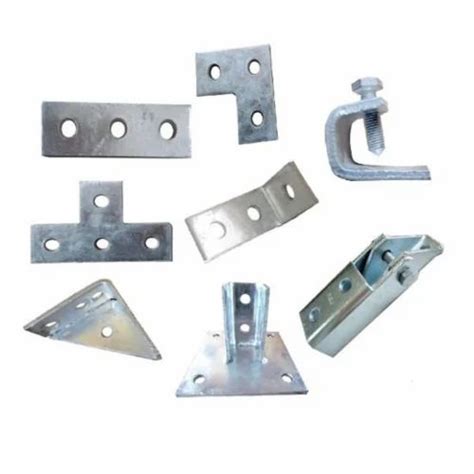 Polished Steel Strut Channel Brackets Size Mm At Rs Piece In