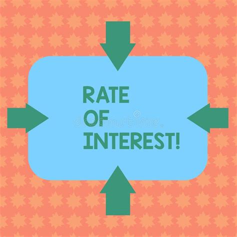 Writing Note Showing Rate Of Interest Business Photo Showcasing Amount