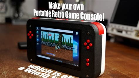 Make Your Own Portable Retro Game Consolewhich Is Also A Win10