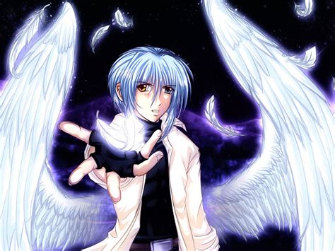 Angel Boy Anime Cute Anime Boy Broken Wings Angel Anime Drawings Cute