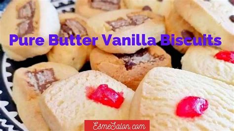 Super Simple Pure Butter Vanilla Biscuits Esme Salon