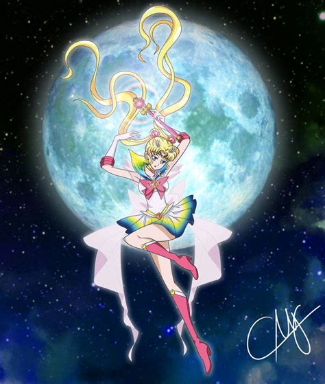 super sailor moon redraw crystal style by emcee82 on deviantart sailor moon art sailor moon
