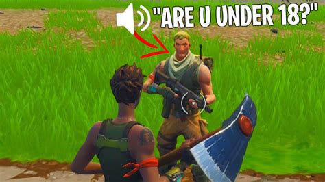 This Weird Default Skin Guy Is Trying To Scam Kids On