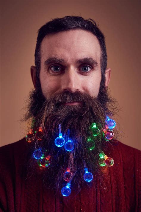 Beard Christmas Lights 7 1 Funny Christmas Tree Christmas Humor