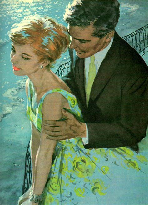 Unknown Artist Romance Art Vintage Illustration Art