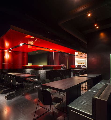 Zen Sushi Restaurant Carlo Berarducci Architecture Archdaily