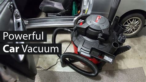 Powerful Vacuum For Car Detailing Testing Craftsman 16 Gallon 65 Hp