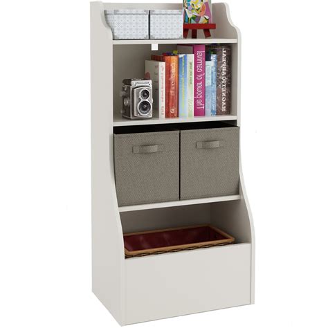 Kids Bookcase Toy Storage Bin In Kids Furniture