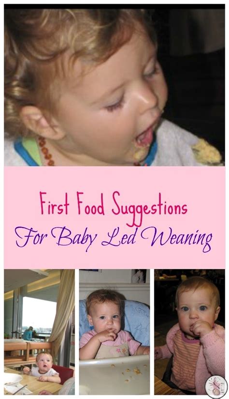 Easy to mash about with their gums and easy to digest. Baby Led Weaning: First Food Suggestions - Diary of a ...