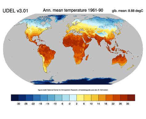 Global Land Precipitation And Temperature Willmott Matsuura