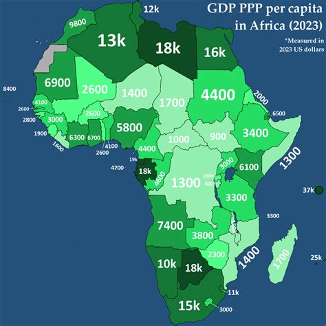 gdp ppp per capita in africa by u rn renato maps on the web