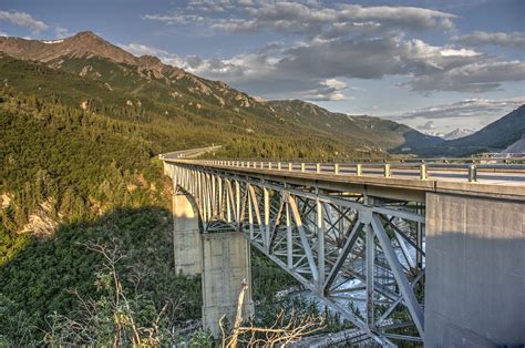 The Second Highest Bridge In Alaska The Nenana River Flow Flickr