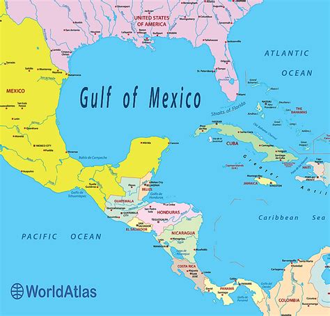 Islands In The Gulf Of Mexico Map Map