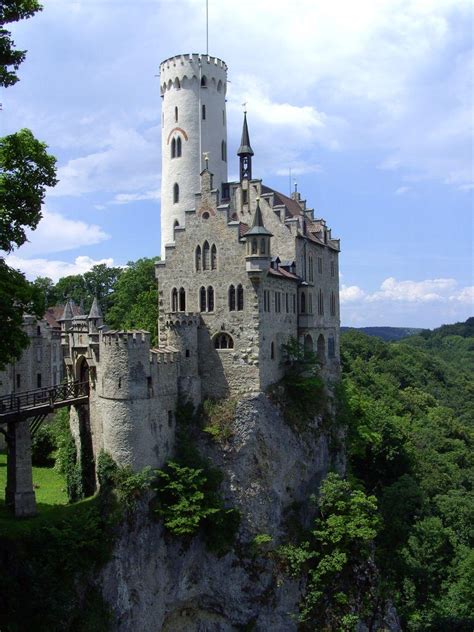 The original castle was destroyed twice between then and around 1400, where it was. Schloss Lichtenstein (Lichtenstein (Württemberg), 1842 ...