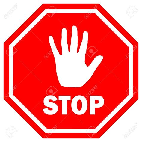 Clip Art Stop Sign Free Clip Art