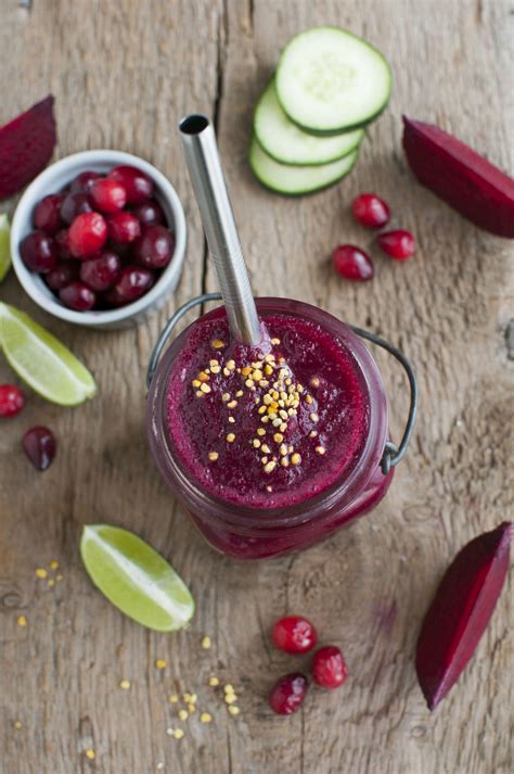 Can't Beet It: Cranberry Beet Smoothie - The Organic Dietitian