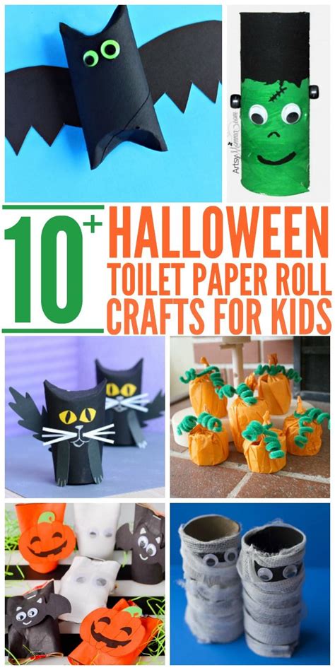 Easy Halloween Crafts With Toilet Paper Rolls Solutions For A Small