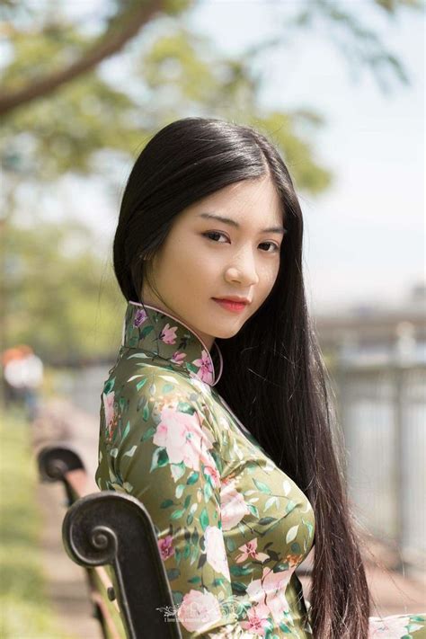 Vietnamese Clothing Vietnamese Dress Beautiful Asian Women Vietnam Costume Anime Long Hair