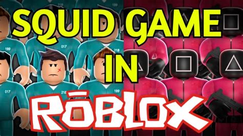 I Played Squid Game On Roblox Youtube