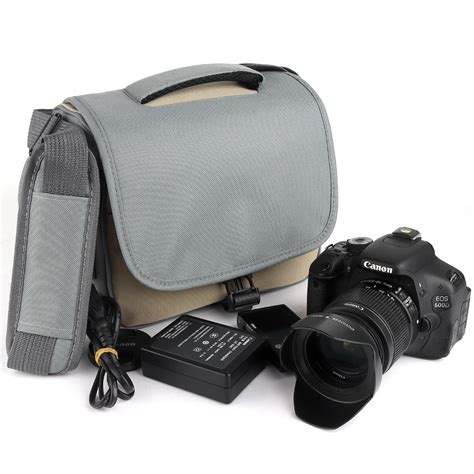 Canvas Dslr Camera Bag Case Photo Backpack For Nikon D5300 D90 D750