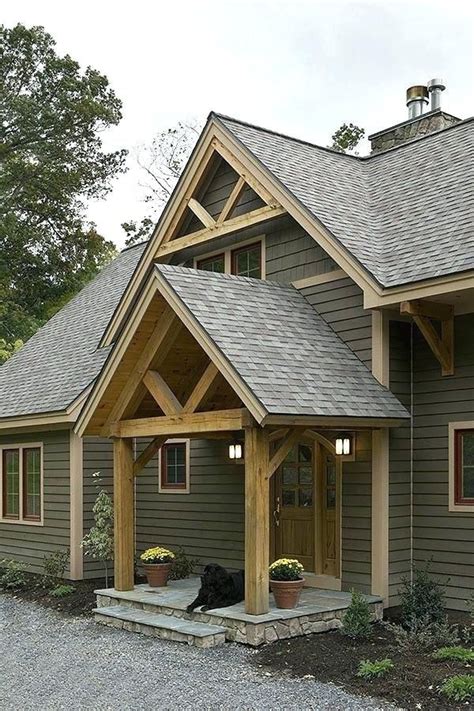 Mountain Cabin Exterior Paint Colors Mountain Home Exterior