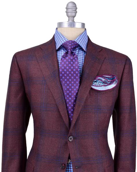Brick Red With Blue Plaid Sportcoat Well Dressed Men Mens Outfits