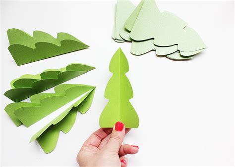 How To Make Paper Christmas Trees Positively Splendid Crafts Sewing