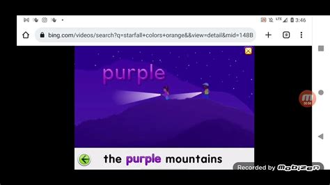 Starfall Colors Part 6 Purple 💜 Youtube