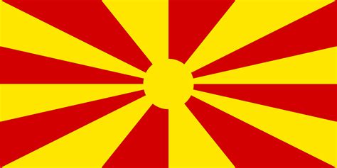 List of the flags that has had until today north macedonia (en); Original file ‎ (SVG file, nominally 2,800 × 1,400 pixels ...