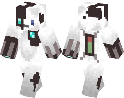 Robot Arctic Fox Minecraft Skin Minecraft Hub