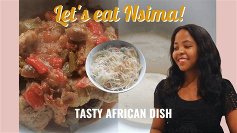 Cooking Nsima With Chicken Stew Learn English With Africa