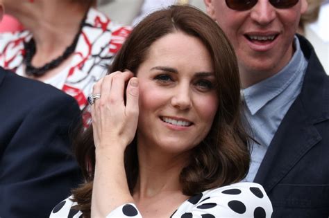 Kate Middleton Debuts Shorter Haircut At Wimbledon