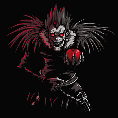 Tee shirt Ryuk, Dessin parodie de Death Note et du Shinigami