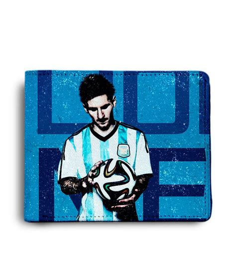 Bluegape Lionel Messi Football Fifa Wallet Buy Online At Low Price In