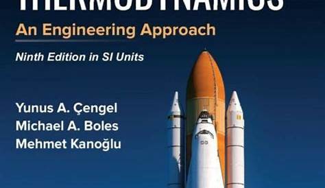 thermodynamics an engineering approach 8th edition pdf
