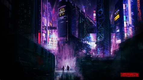 Artstation New Tokio Emiliano Cordoba Cyberpunk City Futuristic