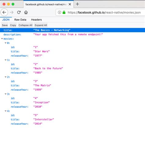 Firefox Built In Json Tools ⛏ Today I Learned