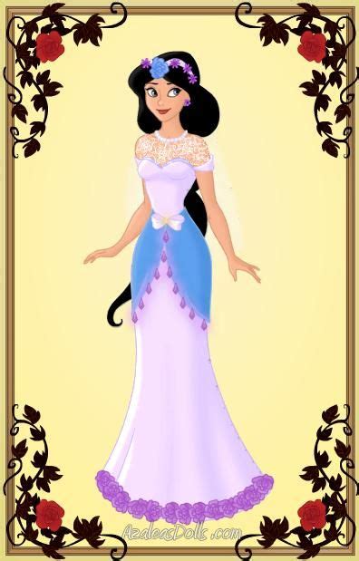 Jasmines Weding Dress New And Improved By Disneyfanart1998 On