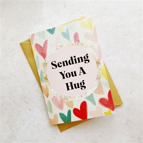 The 'sending You A Hug' Letterbox Gift By Eclectic Eccentricity | notonthehighstreet.com