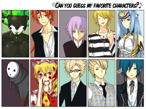 Favorite Character 80 Percent Meme By Masahirosaitou On Deviantart