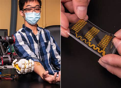 Caltech Researchers Develop Artificial Skin For Robots To Give Them A