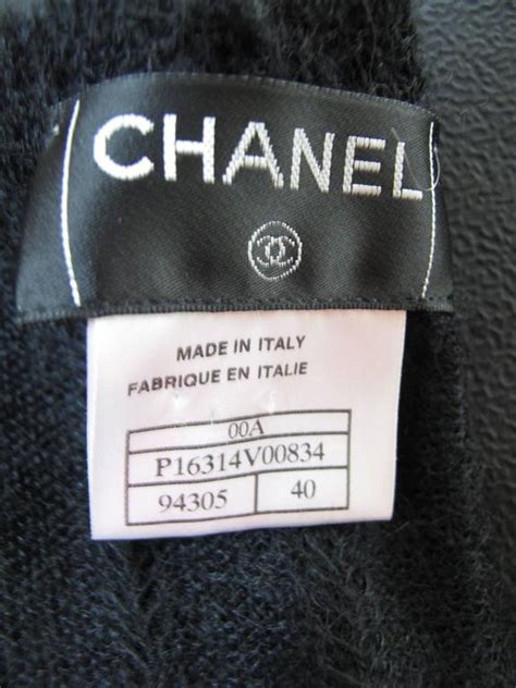 Chanel Black Mohair Wrap Sweater At 1stdibs