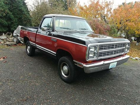 79 Dodge Truck D150 Power Wagon Short Bed 4 Wheel Drive For Sale
