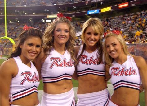 Ole Miss College Cheerleading Cheer Picture Poses Cheerleading Outfits