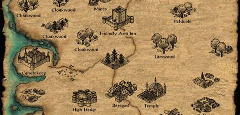 Baldur S Gate World Map World Map