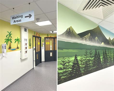 New Artwork At The Paediatric Nottingham Hospitals Charity